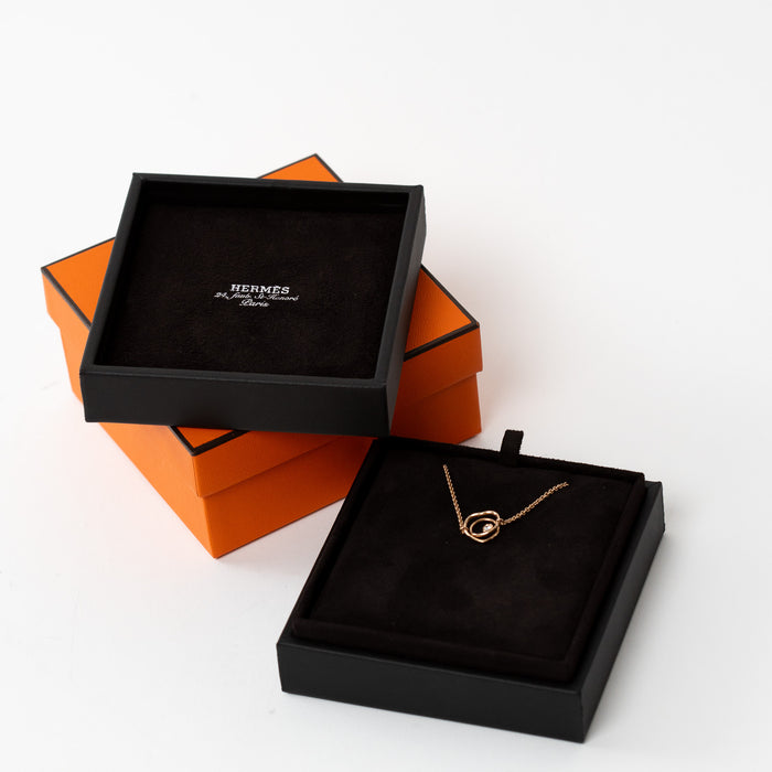 Hermes 18k Gold Vertige Coeur Bracelet