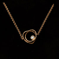 Hermes 18k Gold Vertige Coeur Bracelet