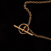 Hermes 18k Gold Vertige Coeur Bracelet