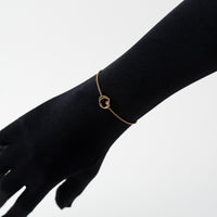 Hermes 18k Gold Vertige Coeur Bracelet