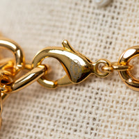 Pre-Loved Chanel™ Gold Tone Embellished Crystal Choker Necklace