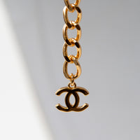Pre-Loved Chanel™ Gold Tone Embellished Crystal Choker Necklace