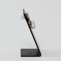 Pre-Loved Chanel™ Silver Tone Crystal Embellished Faux Pearl Drop Earrings