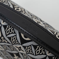 Louis Vuitton Grey and Black Canvas Jacquard 1985 MM Pochette Metis Handbag