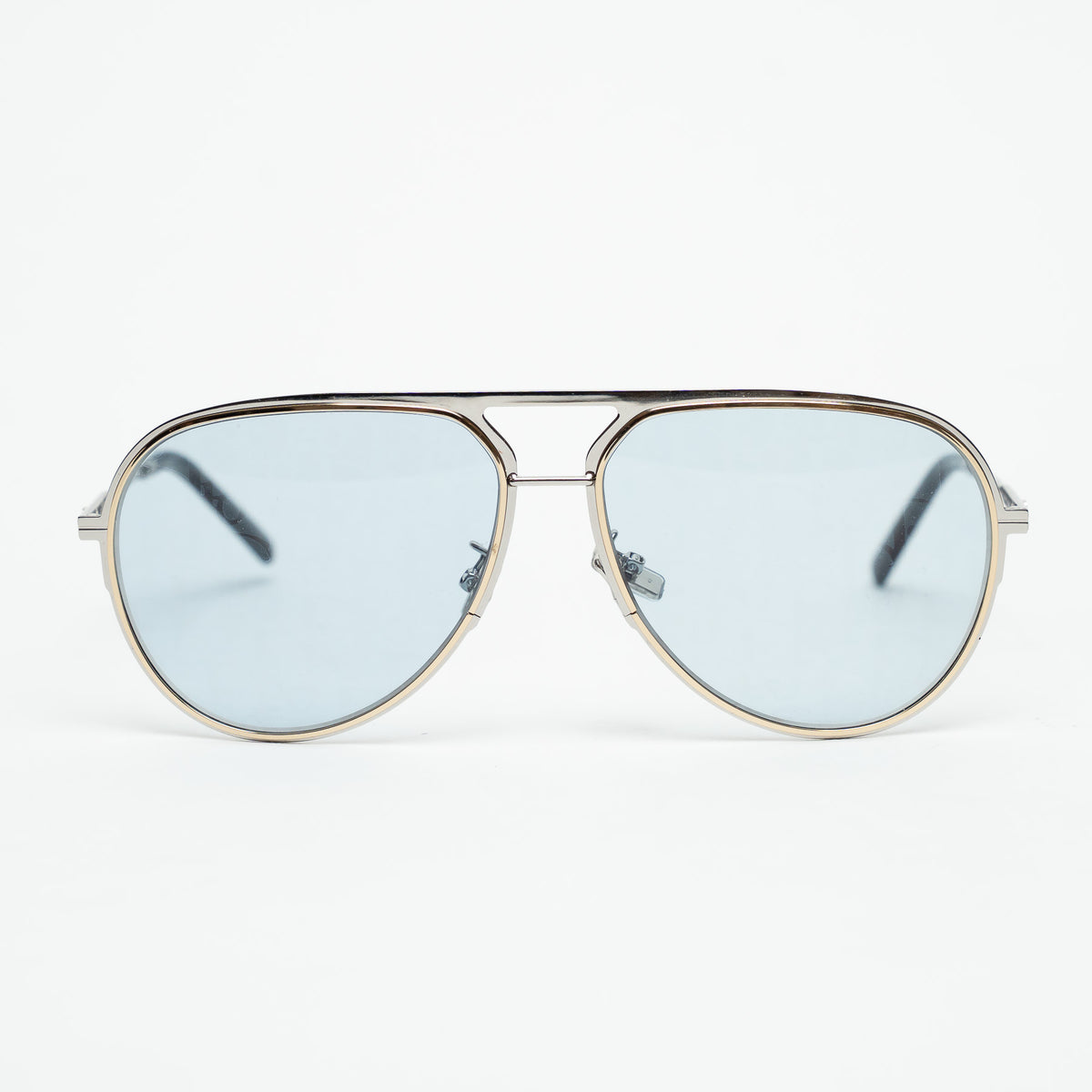 Dior Silver Aviator Dior Oblique Sunglasses