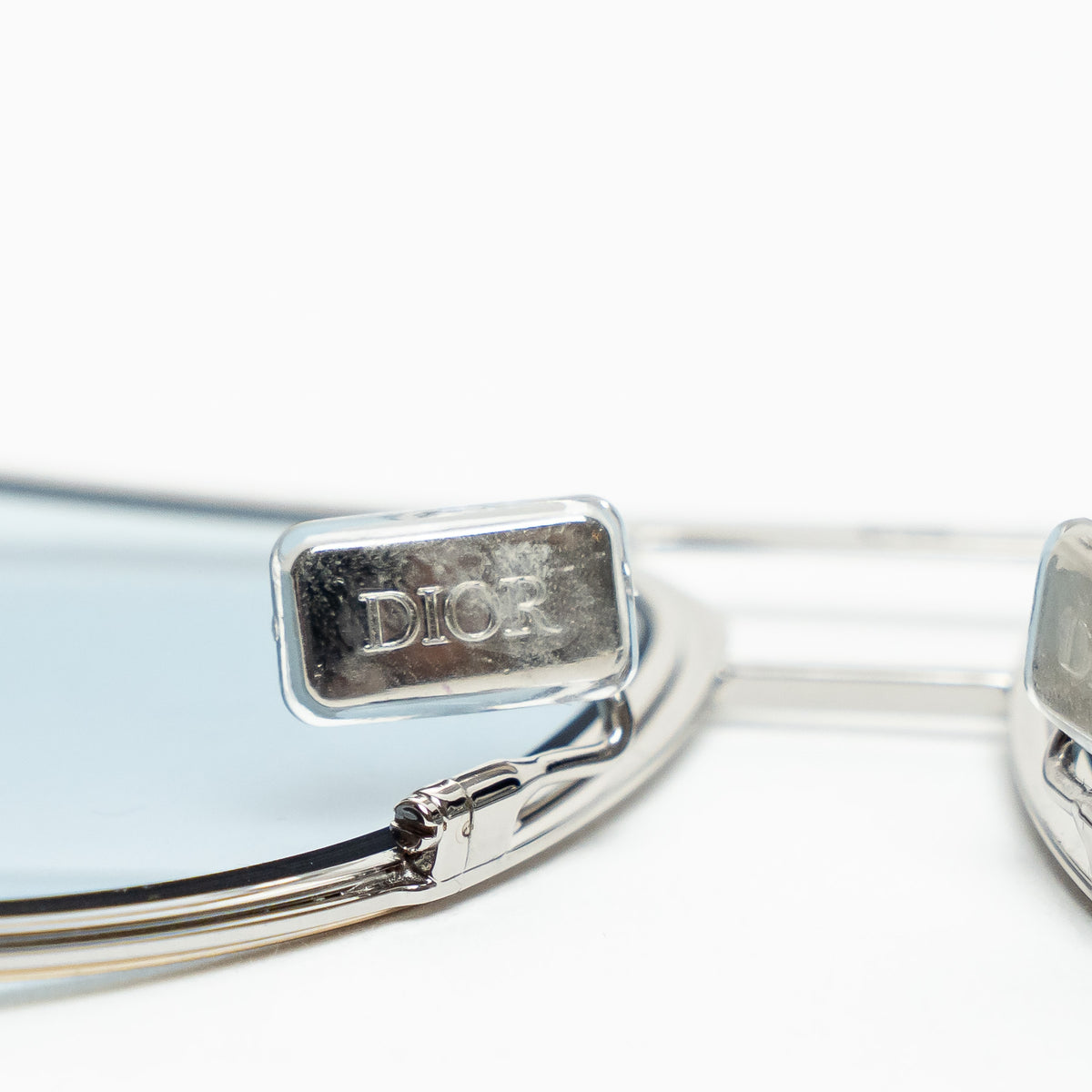 Dior Silver Aviator Dior Oblique Sunglasses