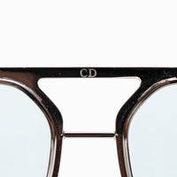 Dior Silver Aviator Dior Oblique Sunglasses