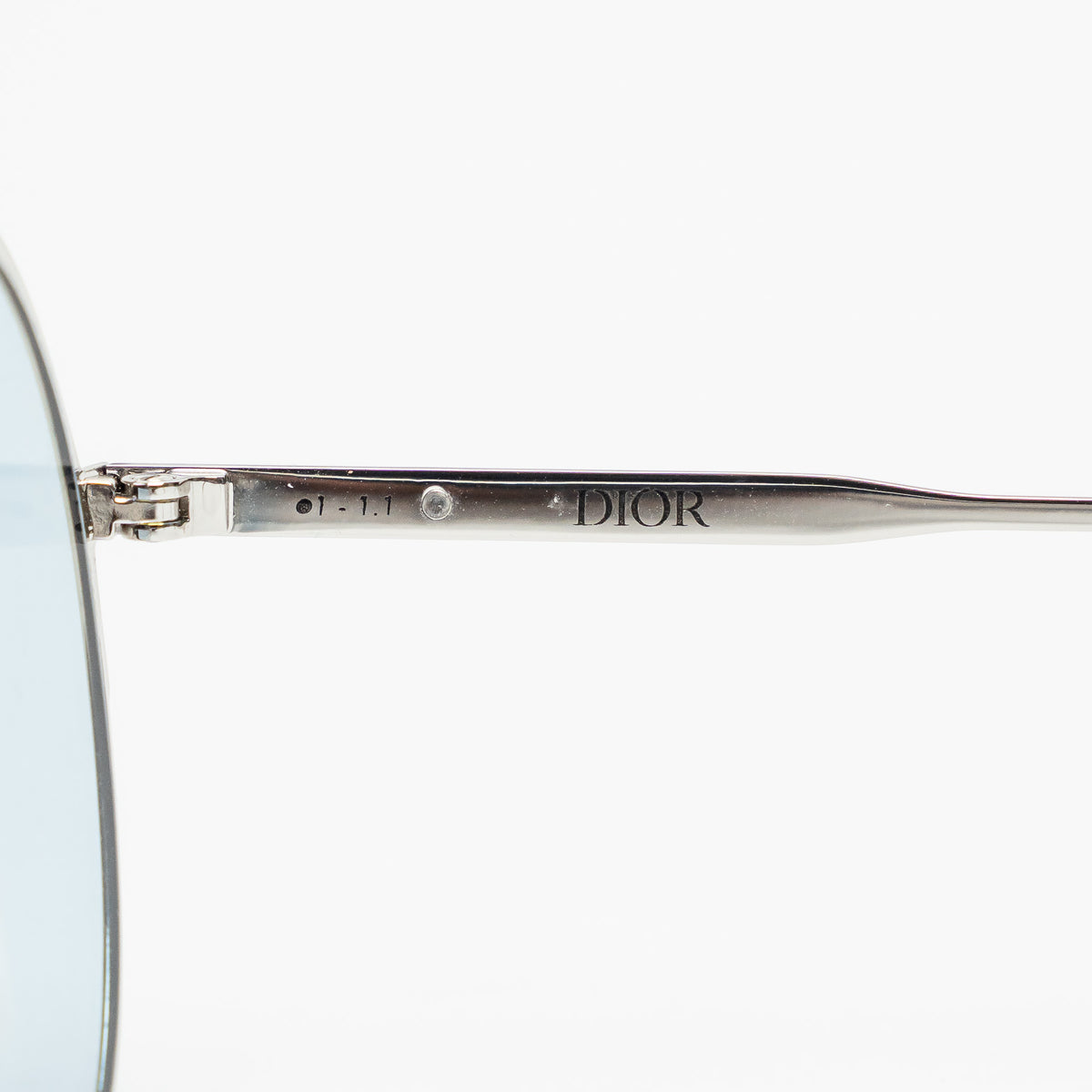 Dior Silver Aviator Dior Oblique Sunglasses