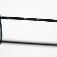 Pre-Loved Chanel™ Black Aviator Sunglasses