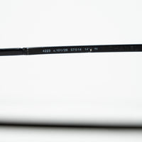 Pre-Loved Chanel™ Black Aviator Sunglasses