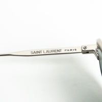 Saint Laurent Silver Aviator Sunglasses