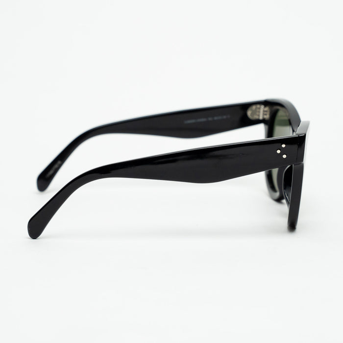 Celine Black Sunglasses with Tinted Lenses and Silver Details