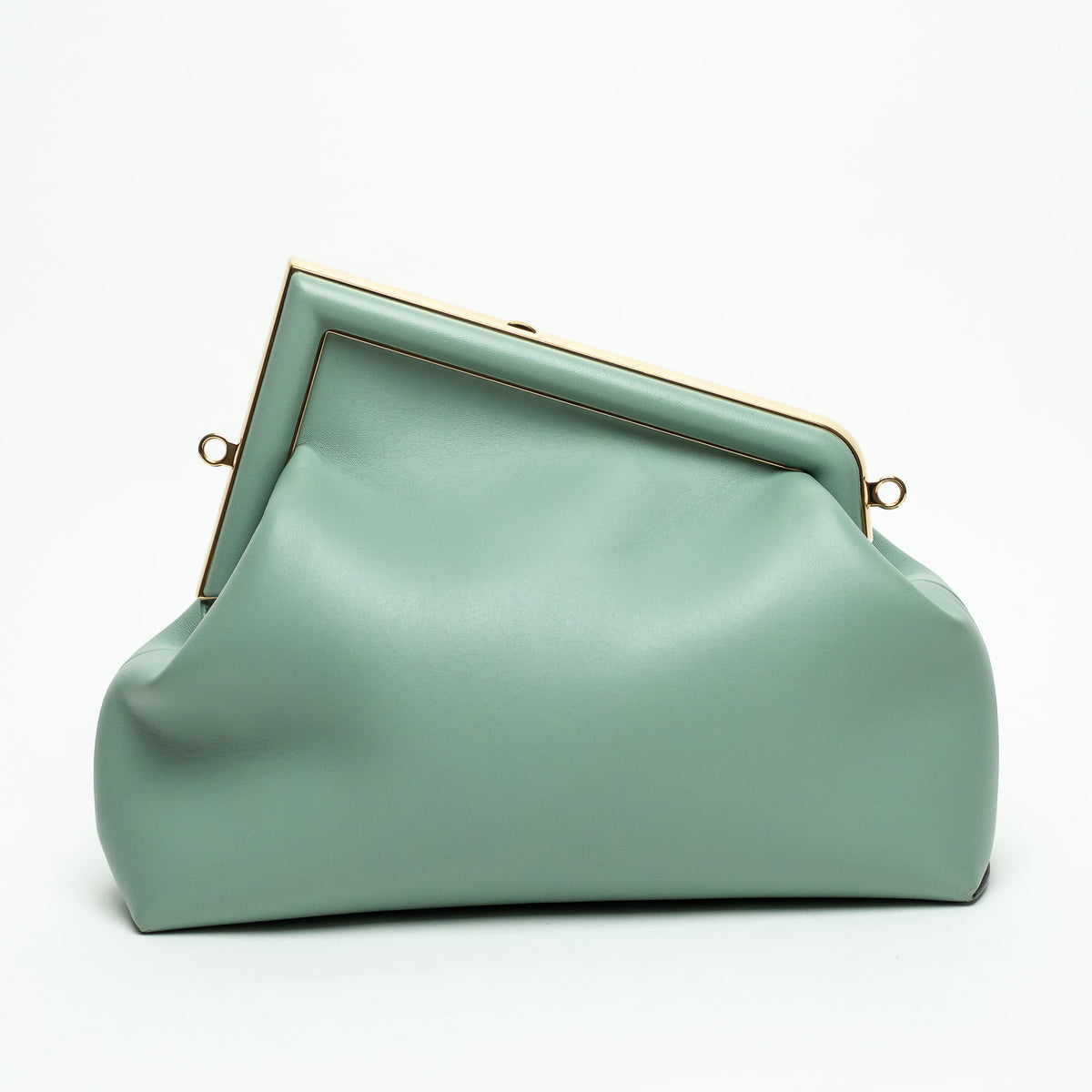 Fendi First Mint Green Nappa Leather Fendi First Bag Sz Medium