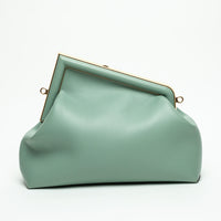 Fendi First Mint Green Nappa Leather Fendi First Bag Sz Medium