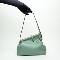 Fendi First Mint Green Nappa Leather Fendi First Bag Sz Medium