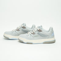 Gucci Light Blue Calfskin Leather Jones Sneakers Size 36