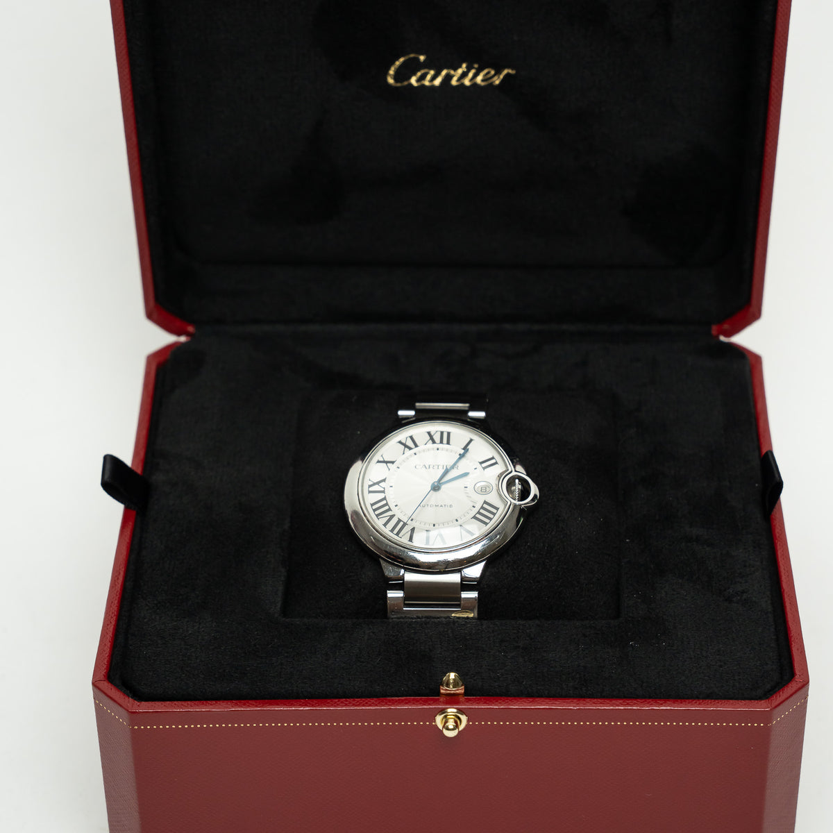 Cartier Stainless Steel Ballon Bleu de Cartier 42mm Watch