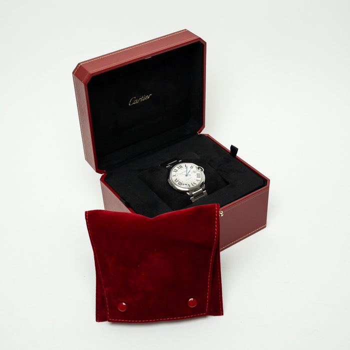Cartier Stainless Steel Ballon Bleu de Cartier 42mm Watch