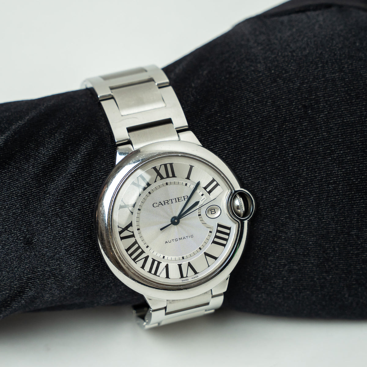 Cartier Stainless Steel Ballon Bleu de Cartier 42mm Watch