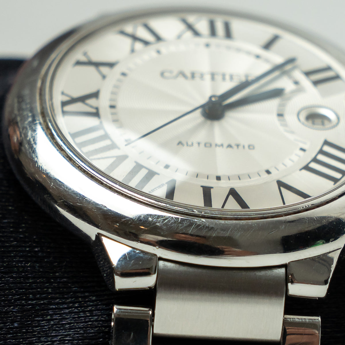 Cartier Stainless Steel Ballon Bleu de Cartier 42mm Watch