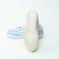 Gucci Baby Blue Mesh/Suede Low-Top Sneakers Size 39 & 39.5