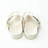 Loewe White Leather Sandals Size 39