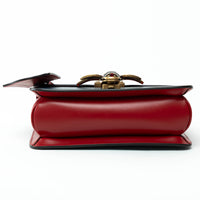 Gucci Tricolor Calfskin Leather Sylvie Web Queen Margaret Shoulder Bag