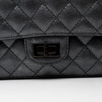 Pre-Loved Chanel ™ Metallic Grained Leather Medium 2.55 Flap Bag