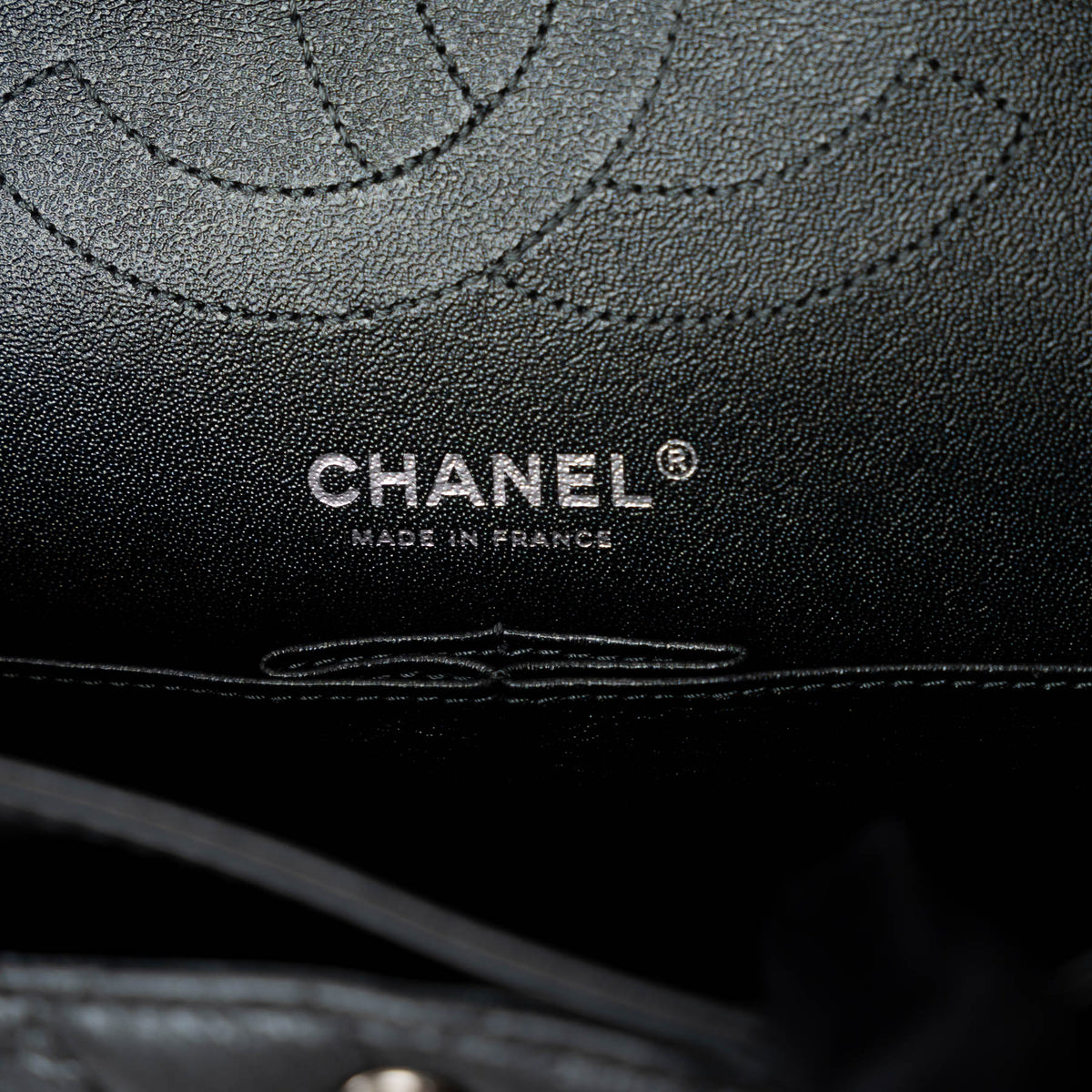 Pre-Loved Chanel ™ Metallic Grained Leather Medium 2.55 Flap Bag