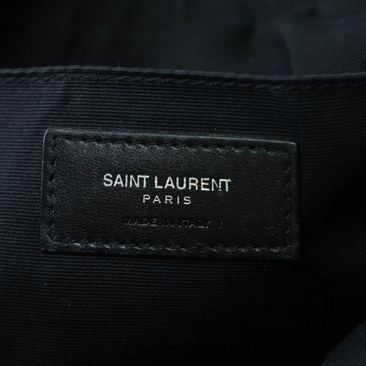 Saint Laurent Grey Grained Leather Small LouLou Camera Bag