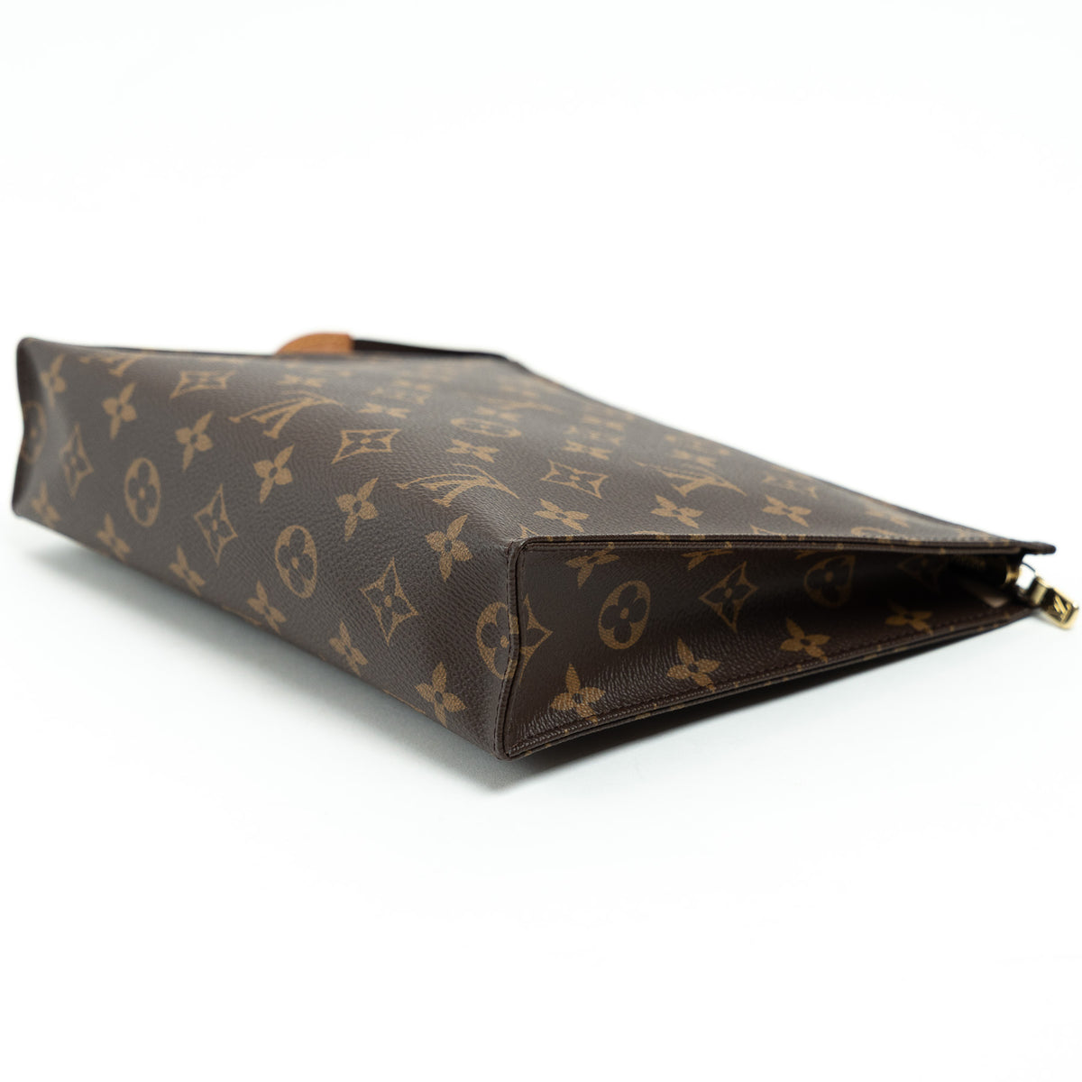 Louis Vuitton Coated Canvas Monogram Pouch Size 26