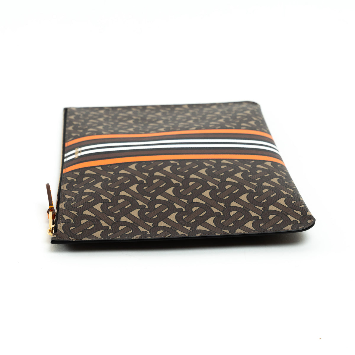 Burberry Coated Monogram Canvas Zip Pouch