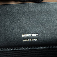 Burberry Coated Monogram Canvas Zip Pouch