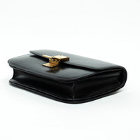 Celine Black Box Calfskin Medium Box Bag
