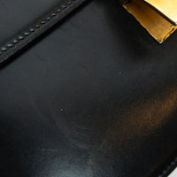 Celine Black Box Calfskin Medium Box Bag