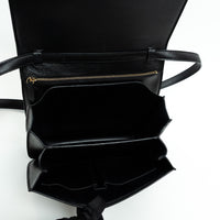 Celine Black Box Calfskin Medium Box Bag