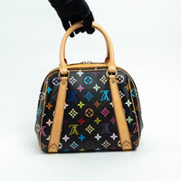 Louis Vuitton Black Multicolor Monogram Canvas Priscilla Handbag