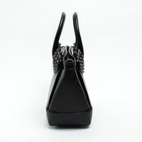 Christian Louboutin Black Grained Leather Medium Eloise Studded Handbag