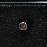 Christian Louboutin Black Grained Leather Medium Eloise Studded Handbag