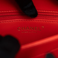 Pre-Loved Chanel ™ Red Lambskin Leather Small Trendy CC Handbag