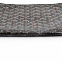 Goyard Black Goyardine Canvas Senat GM Pouch