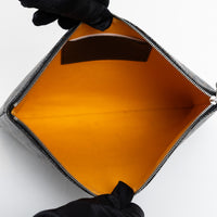 Goyard Black Goyardine Canvas Senat GM Pouch