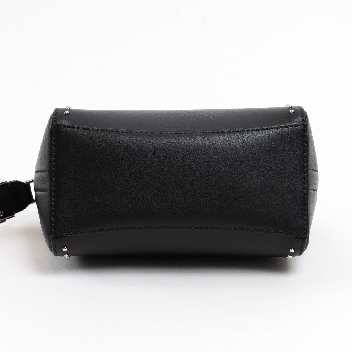 Givenchy Black Grained Leather Wristlet Antigona Clutch