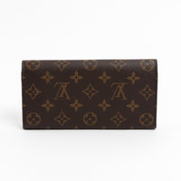 Louis Vuitton Monogram Canvas Sarah Wallet