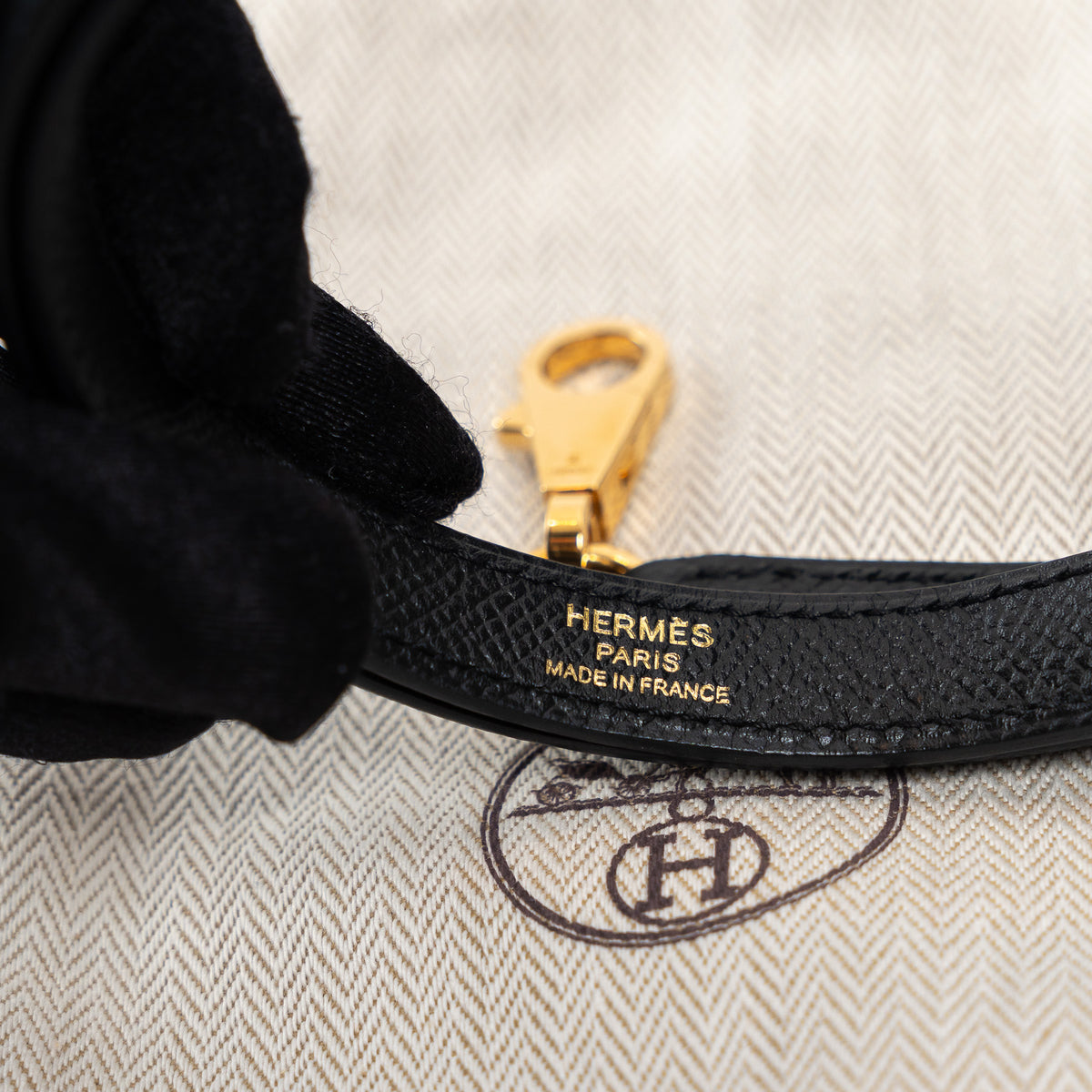 Hermes Black Veau Epsom Leather Kelly II Sellier 28