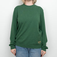 Gucci Green Cashmere Knit Sweater Size XL