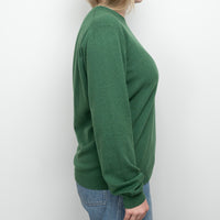 Gucci Green Cashmere Knit Sweater Size XL
