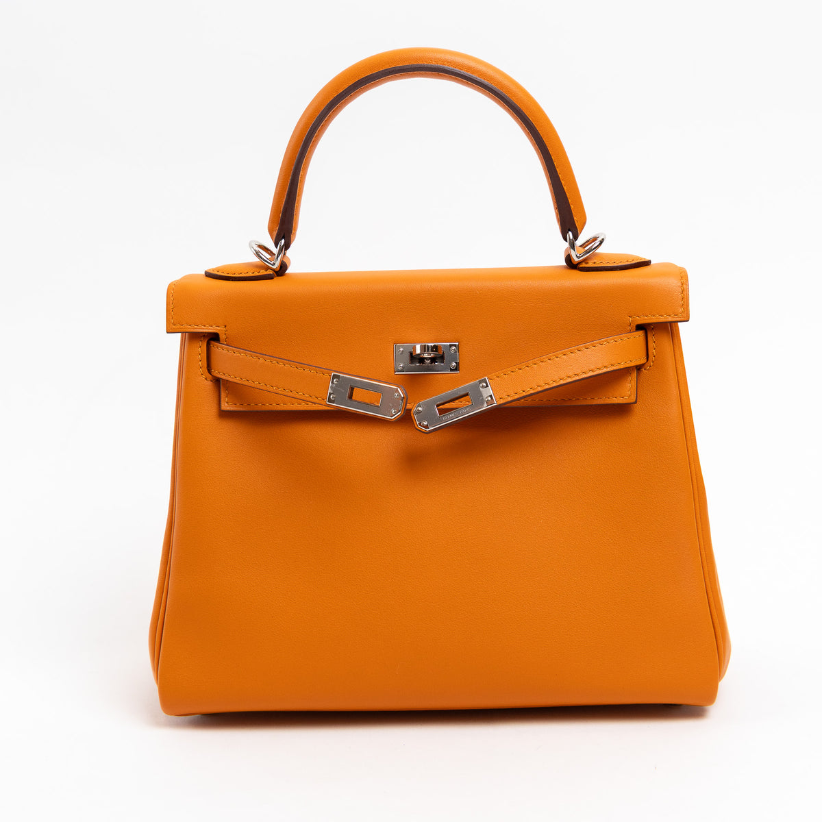 Hermes Abricot Swift Leather Kelly 25