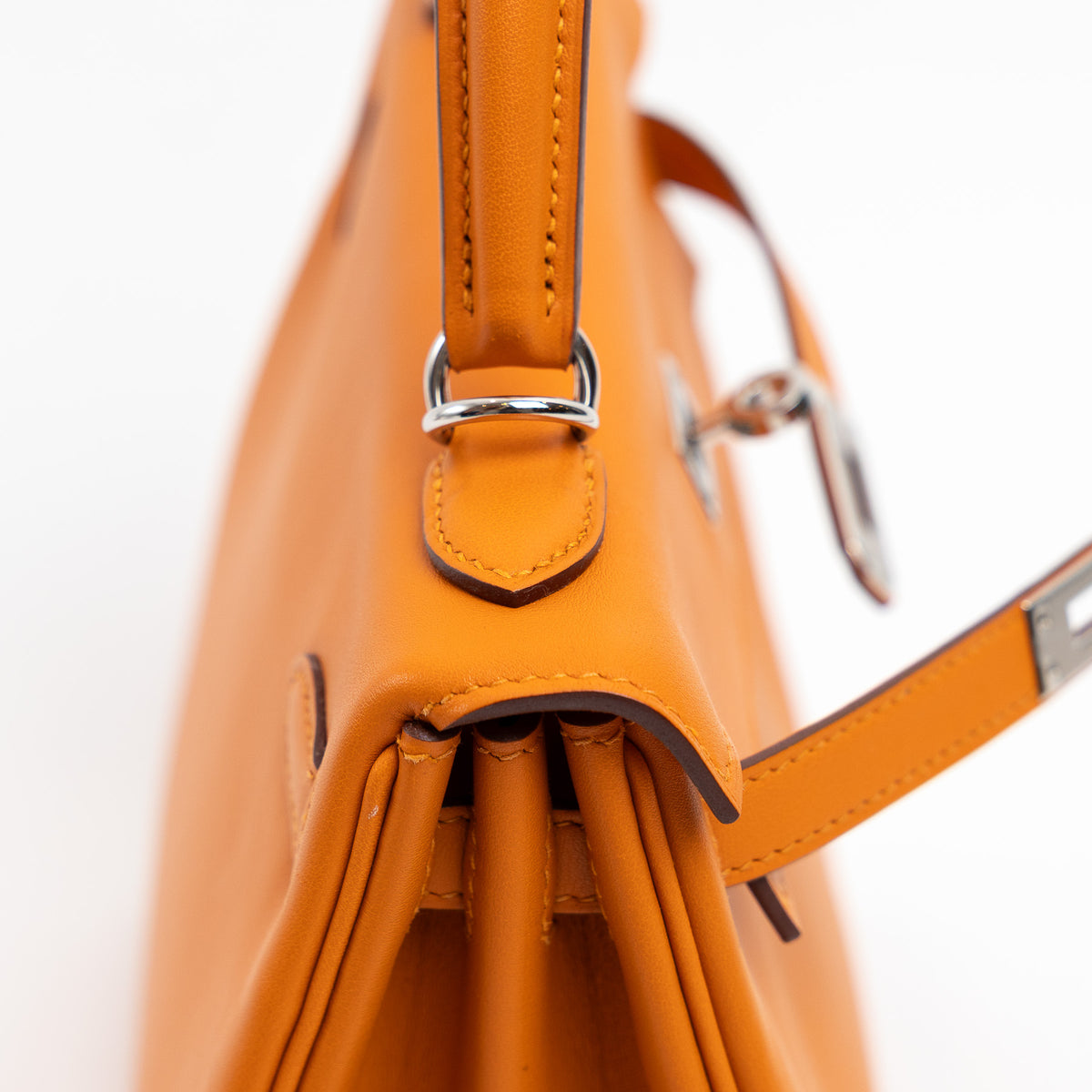 Hermes Abricot Swift Leather Kelly 25