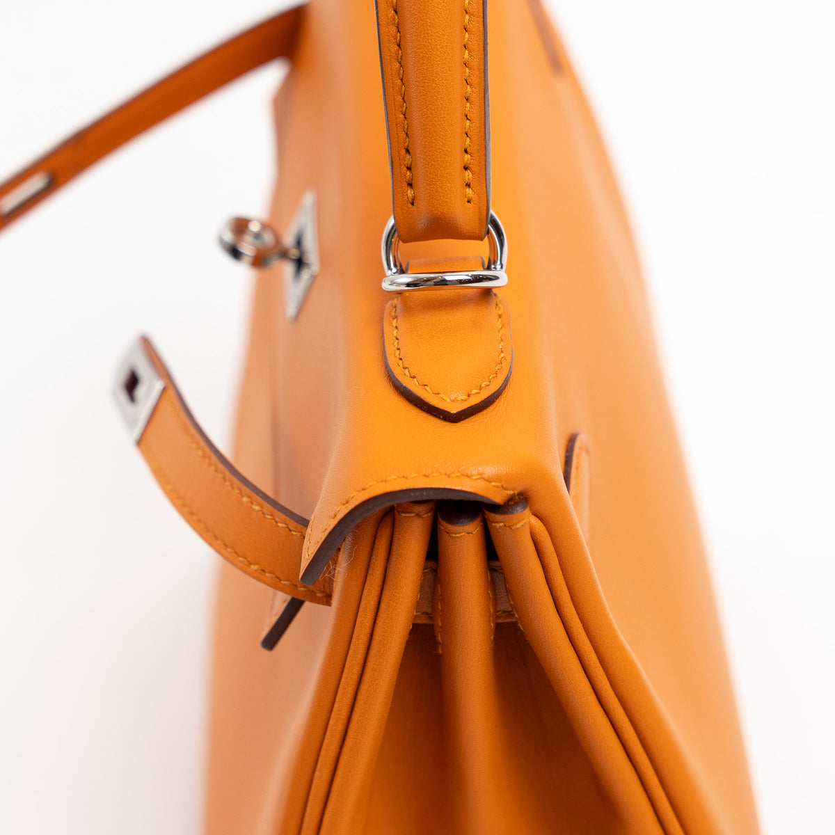 Hermes Abricot Swift Leather Kelly 25